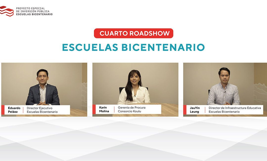 ESCUELAS BICENTENARIO CONTINÚA CONVOCATORIA PARA PROCESOS DE LICITACIÓN DE NUEVOS PAQUETES DE ESCU...