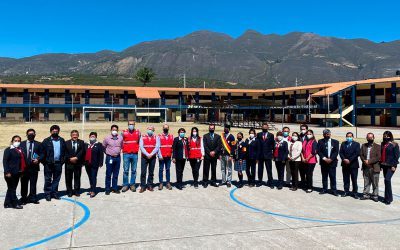 Escuelas Bicentenario explicó los avances del proyecto de infraestructura de la IE San Marcos en Ca...