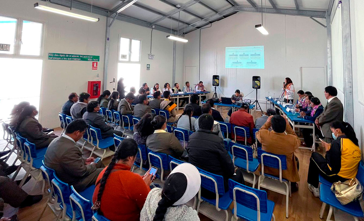 Escuelas Bicentenario informó los avances del proyecto de infraestructura de la IE Pedro Vilcapaza en Puno