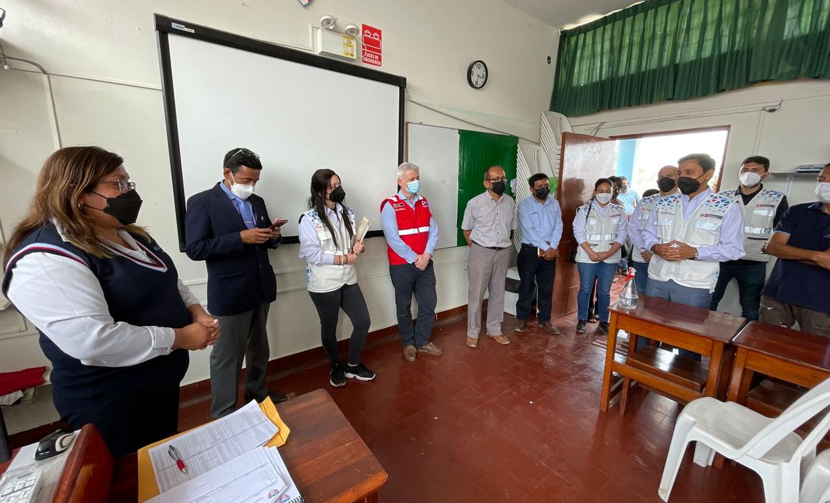 Escuelas Bicentenario avanza en ejecución de nueva infraestructura educativa de la IE Santa Lucía de Ferreñafe
