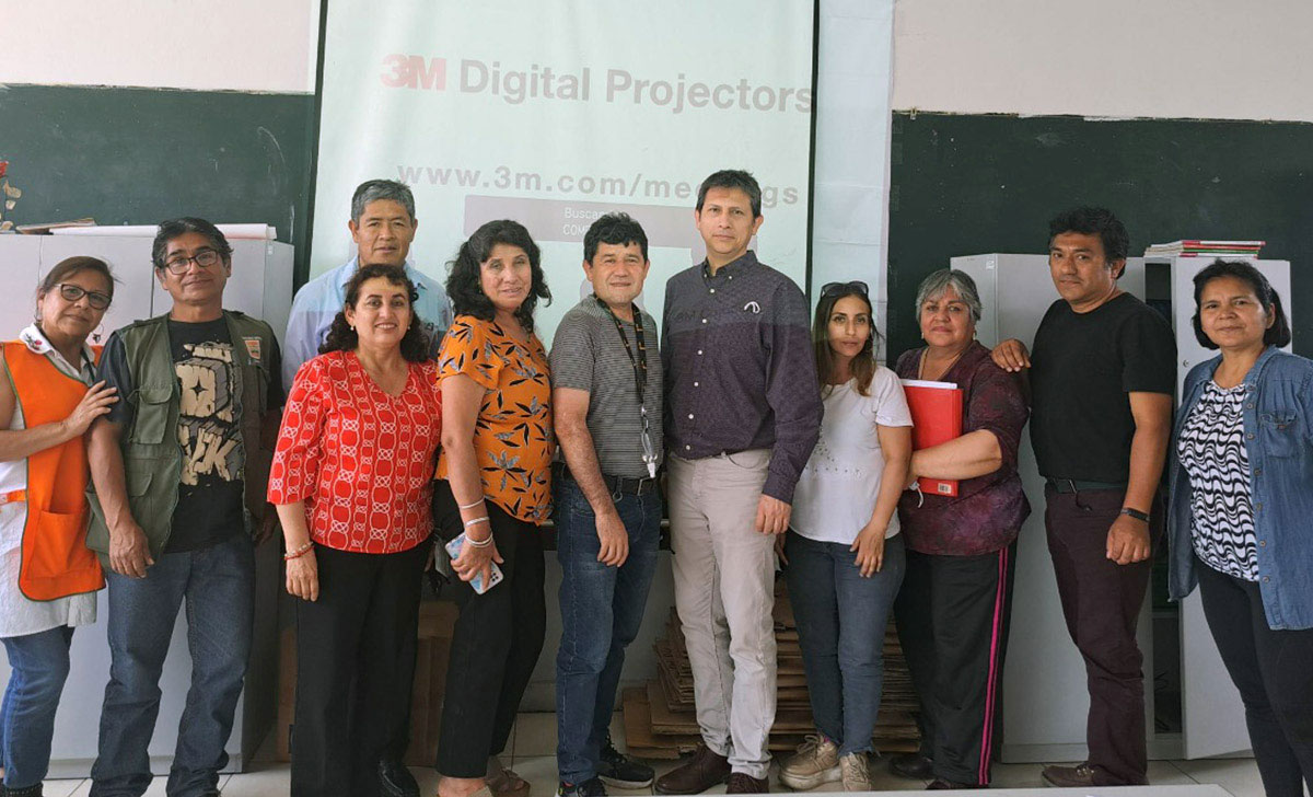 Sostuvimos reunión informativa con comunidad educativa de la IE 3080 Perú Canadá de Los Olivos