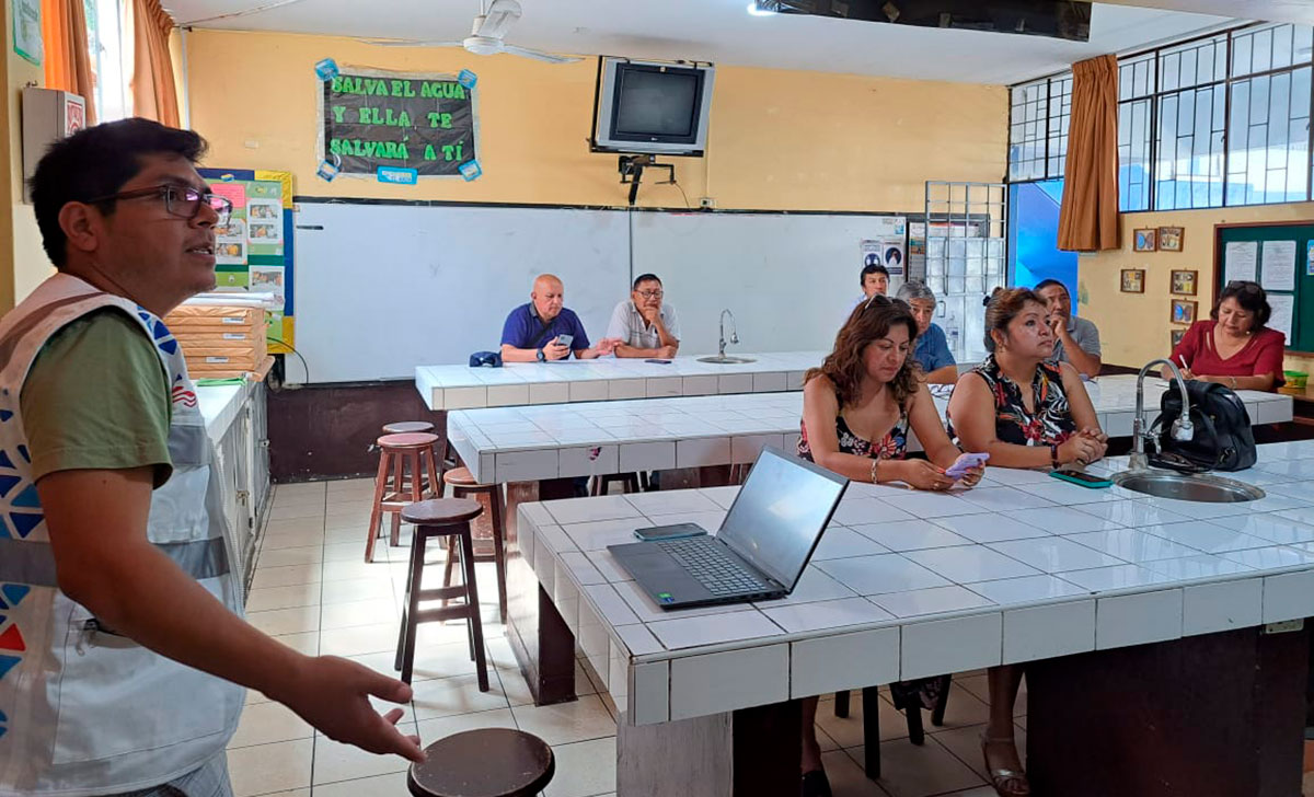 Presentamos avances del proyecto de la IE 2029 Simón Bolívar a su comunidad educativa