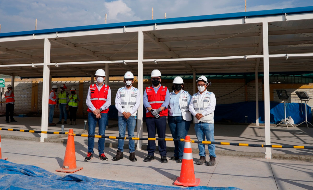 Realizamos visita técnica-institucional a espacios de contingencia de la IE San Felipe en Comas