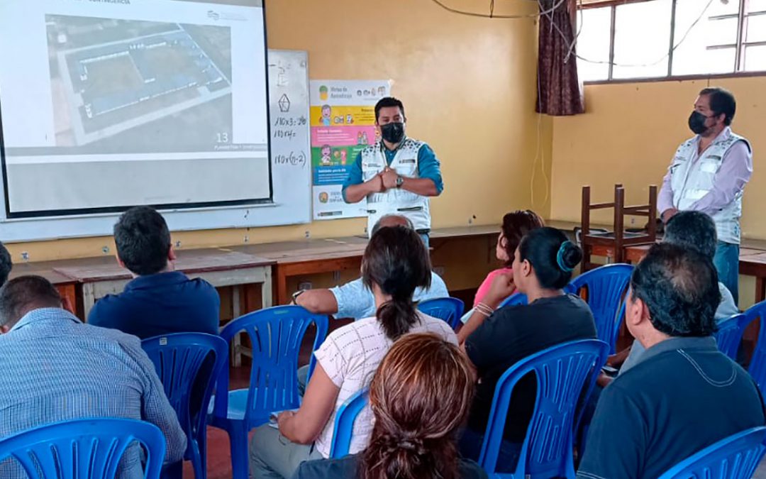 Socializamos avances del proyecto para la IE 126 Javier Pérez de Cuéllar en San Juan de Lurigancho