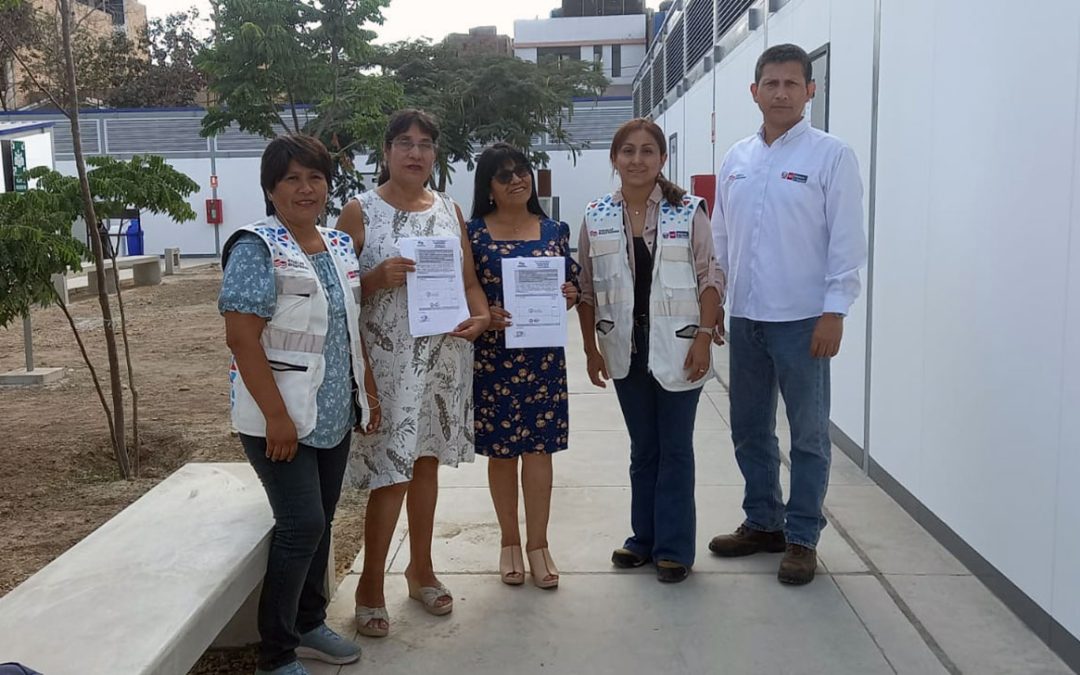 Escuelas Bicentenario entrega escuela temporal a la IE 3080 Perú - Canadá en Los Olivos