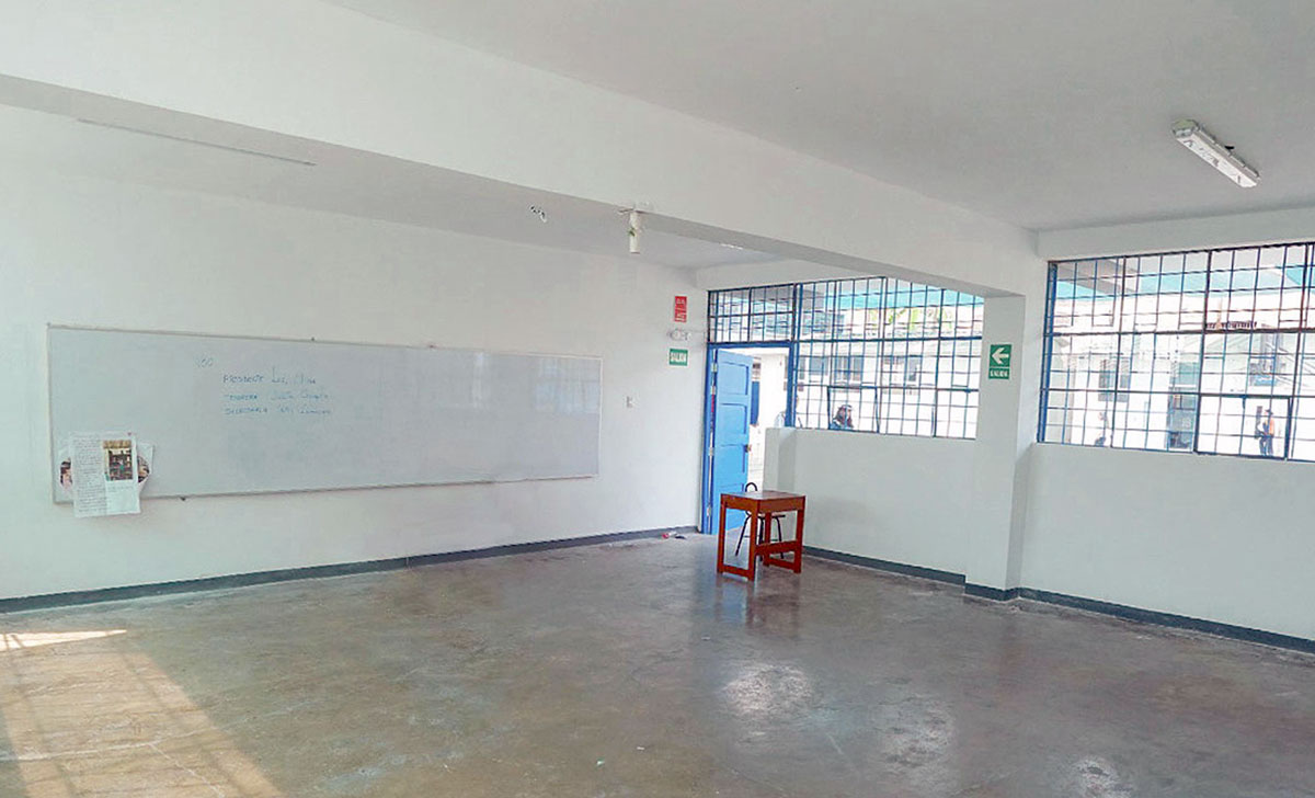 En Ate entregamos aulas rehabilitadas para estudiantes de la IE1209 Mariscal Toribio de Luzuriaga