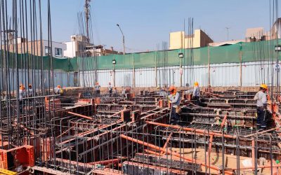 Avanza la construcción de la nueva Escuela Bicentenario San Felipe en Comas