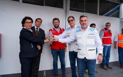 Escuelas Bicentenario entrega escuela temporal en provincia de San Marcos en Cajamarca