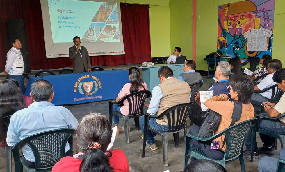 Presentamos diseño de su Escuela Bicentenario a la comunidad educativa ...