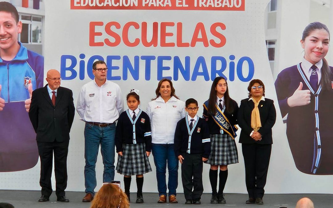 Inauguramos la Escuela Bicentenario 6082 Los Próceres para más de 2500 estudiantes en Surco