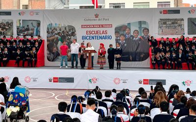 Presidenta Boluarte inaugura Escuela Bicentenario 1209 Mariscal Toribio de Luzuriaga en Ate