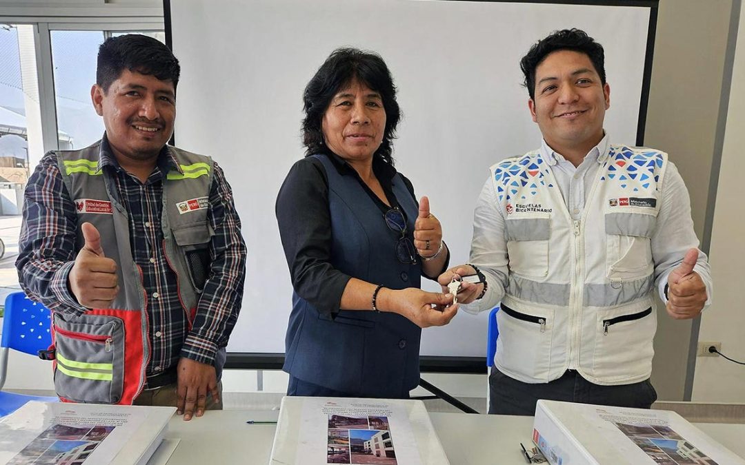 Entregamos nuestra Escuela Bicentenario 21 en la zona de Huaycán en Ate