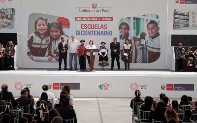 Se inaugura Escuela Bicentenario 2099 Rosa Merino en el Rímac