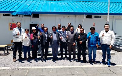 En Desaguadero nos reunimos con la comunidad educativa de la Escuela Bicentenario Tawantinsuyo