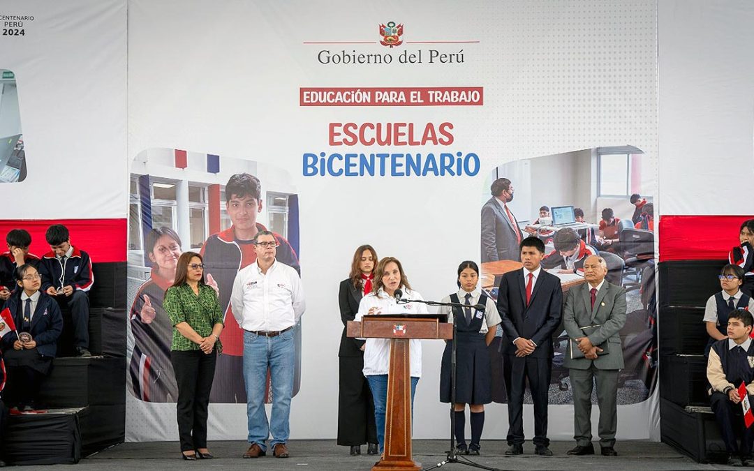 Inauguramos la Escuela Bicentenario Javier Heraud en San Juan de Miraflores