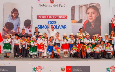 Inauguramos la Escuela Bicentenario 2029 Simón Bolívar en San Martín de Porres