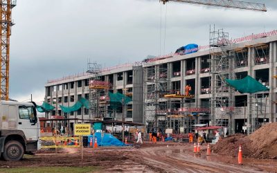 Seguimos avanzando la construcción de Escuelas Bicentenarios en el sur del Perú