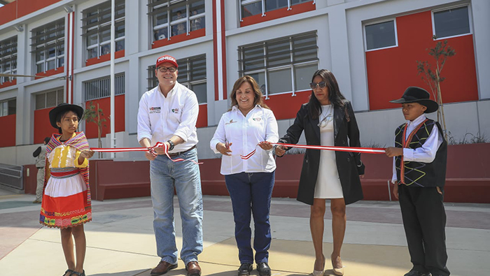 Se inauguró la primera Escuela Bicentenario en el distrito de Carabayllo