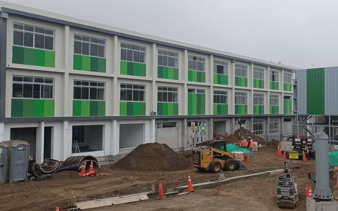 Avanza la construcción de Escuelas Bicentenario 2025 y 6011 Santísima Virgen de Fátima