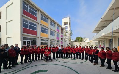 Comunidad educativa de Paramonga entusiasmada con su moderna Escuela Bicentenario 21578
