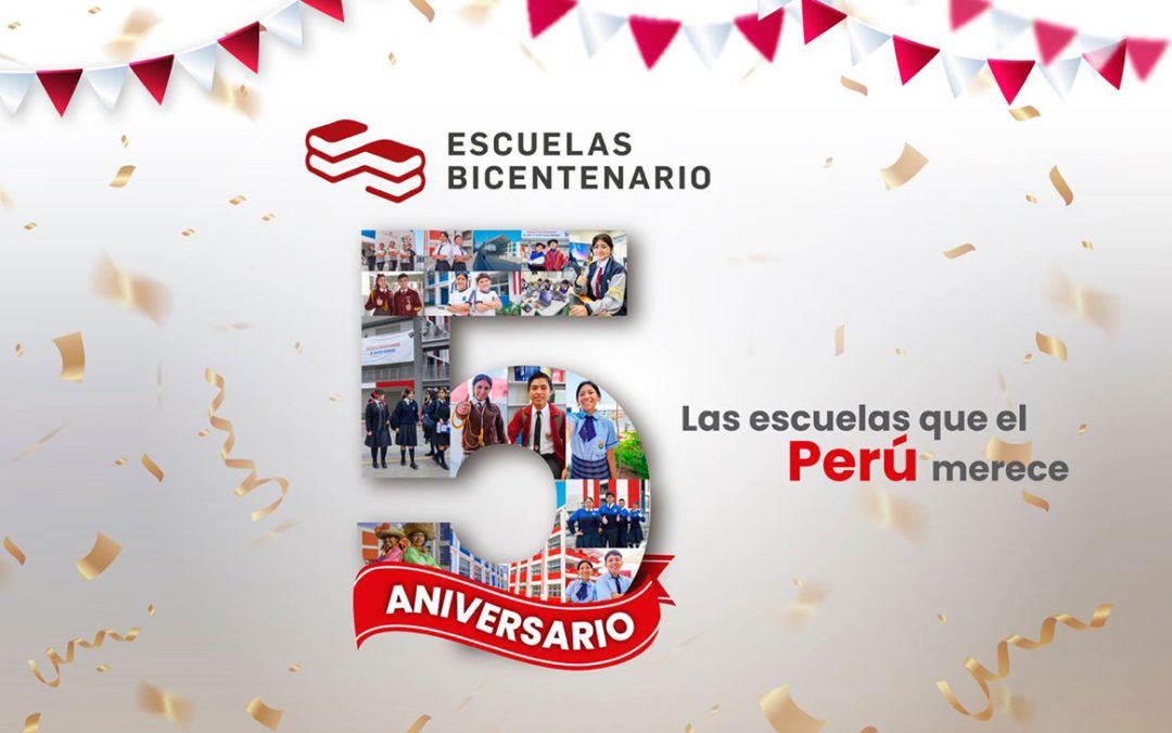 Escuelas Bicentenario cumple cinco años entregando infraestructura educativa de calidad
