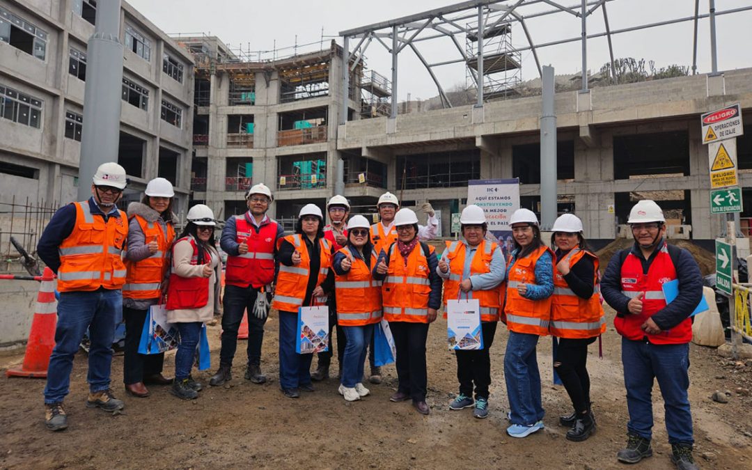 Comunidad educativa verificó avance de obras en la Escuela Bicentenario Fe y Alegría 23 en Villa M...