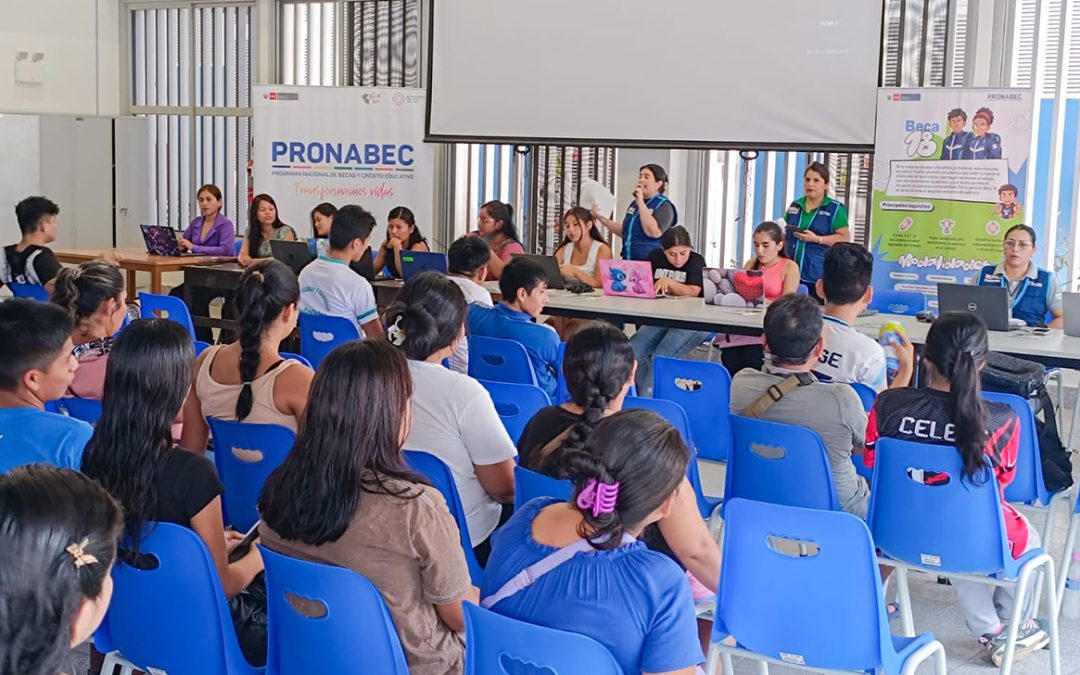 Estudiantes de la Escuela Bicentenario Fernando Carbajal buscan alcanzar Beca 18