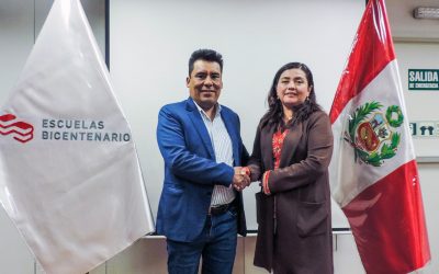 Sostuvimos reunión con gobernador de Apurímac sobre tres nuevas Escuelas Bicentenario para su regi...