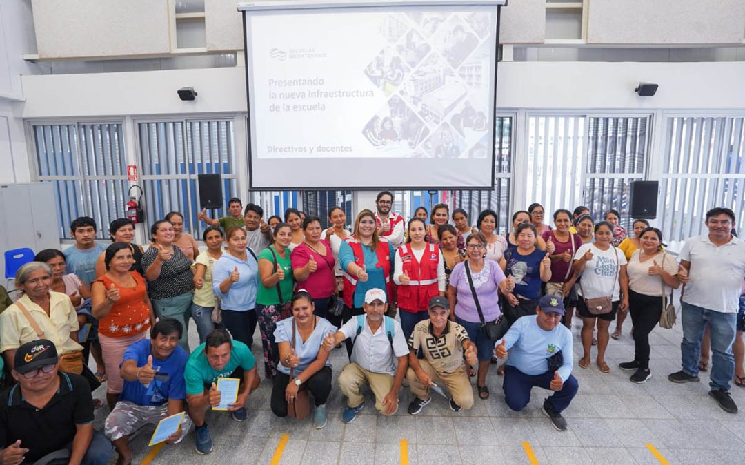 Se realizó taller de sensibilización en Ucayali para garantizar conservación de su nueva escuela