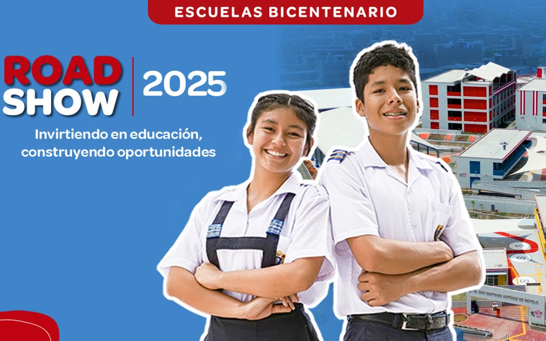 Minedu impulsa Roadshow 2025 de Escuelas Bicentenario para ejecutar nuevos proyectos educativos