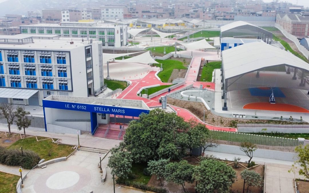 Comunidad educativa de la IE 6152 Stella Maris impresionada por sus modernas instalaciones