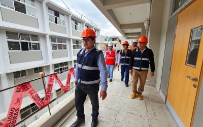 Minedu reafirma compromiso con comunidad educativa de la IE 0159 Glorioso 10 de Octubre sobre su nue...