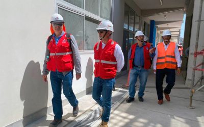 Escuelas Bicentenario supervisa avance de obras de moderna escuela en Ferreñafe
