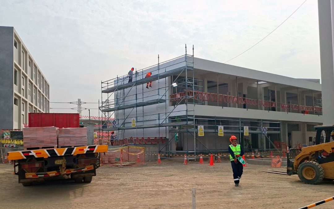 Escuela Bicentenario 0142 Mártir Daniel Alcides Carrión en SJL será entregada en el tercer trimes...