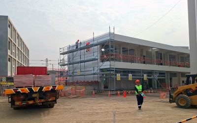 Escuela Bicentenario 0142 Mártir Daniel Alcides Carrión en SJL será entregada en el tercer trimes...