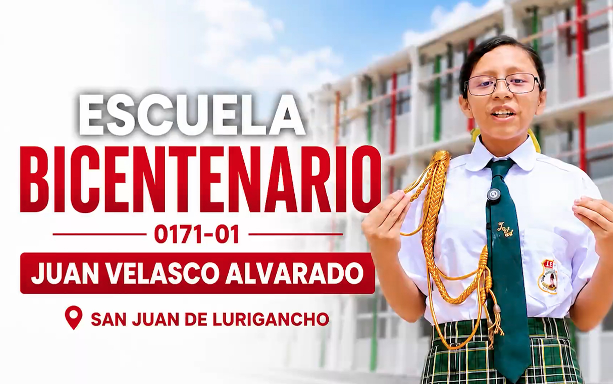 01-JUAN VELASCO ALVARADO-grande Videos de Escuelas Bicentenario